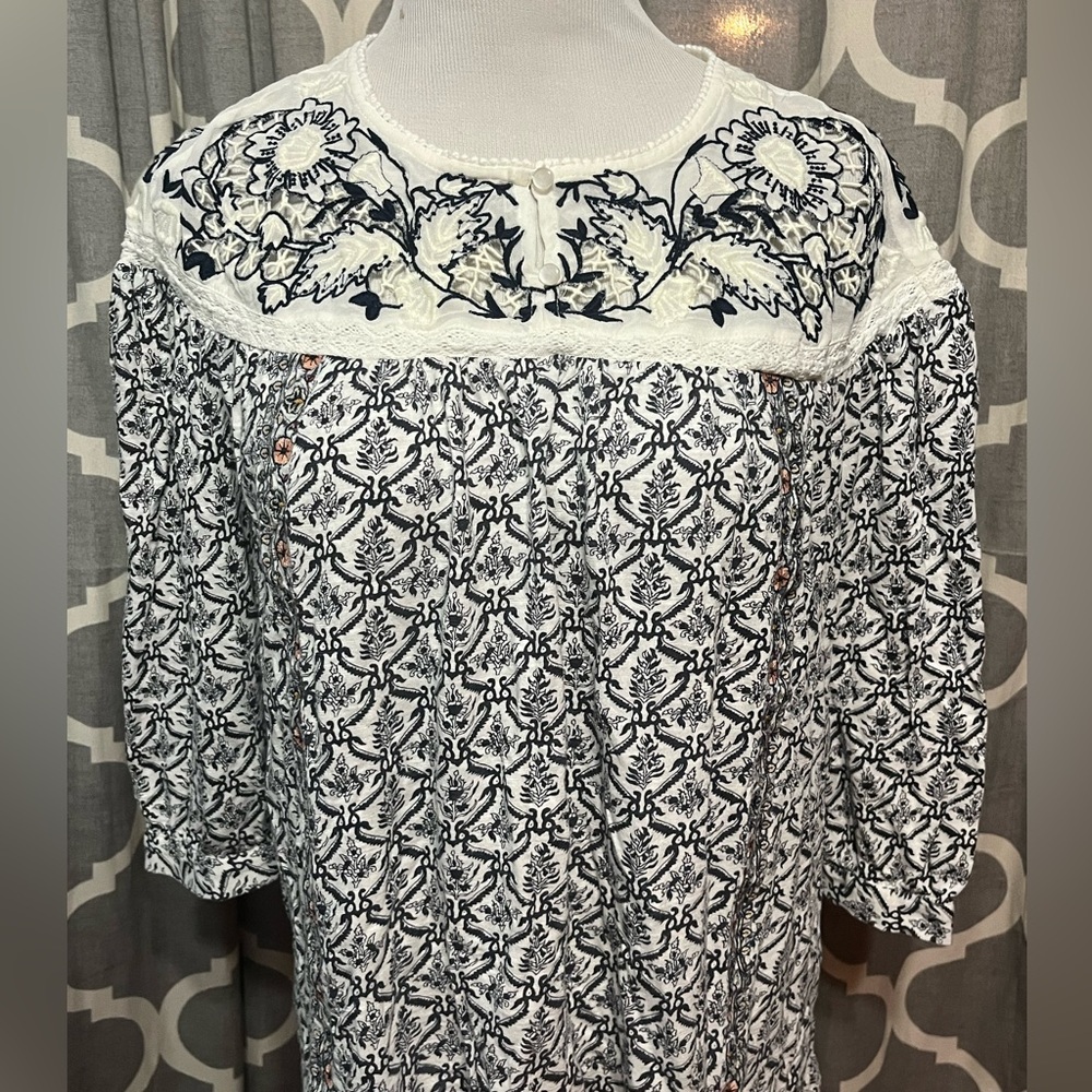 Sundance peasant top- size small
